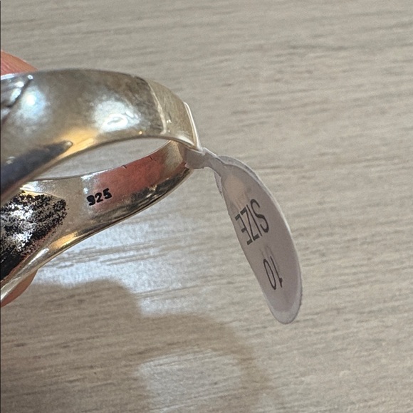 NWT 925 solid silver 8.5 gram skull ring size 10 - Picture 4 of 9